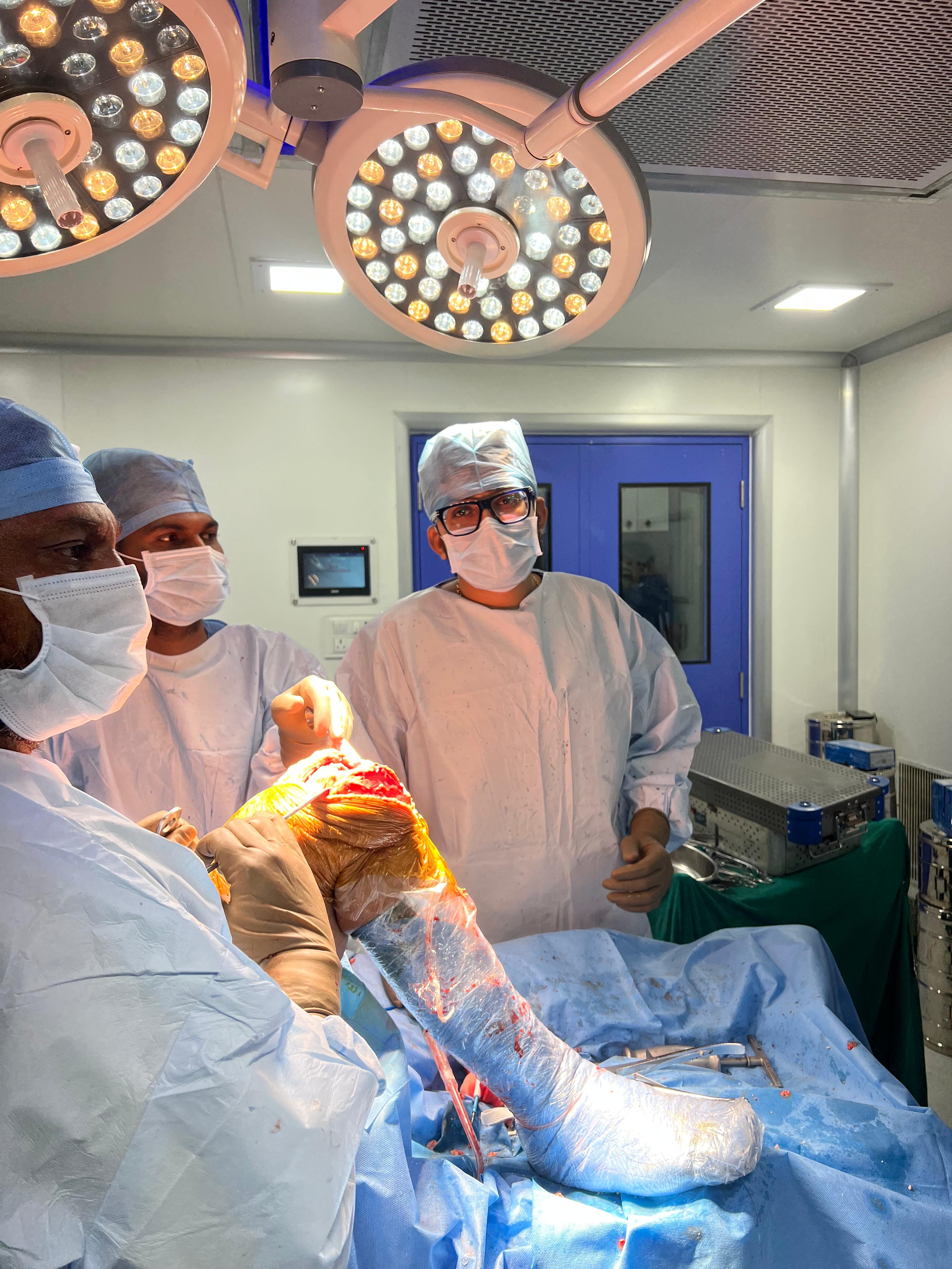 Dr. Jigar Sundesha at work